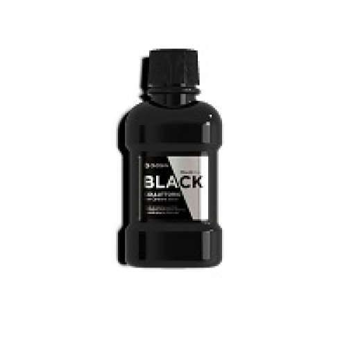 BLACK Aktivkohle-Mundspülung – Reisegröße à 80 ml